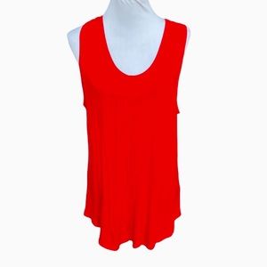 LulaRoe Tank Top Red Size 3XL